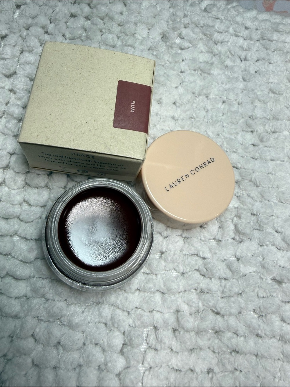 Lauren Conrad The Lip & Cheek Tint Plum 0.113 oz Discontinued NIB